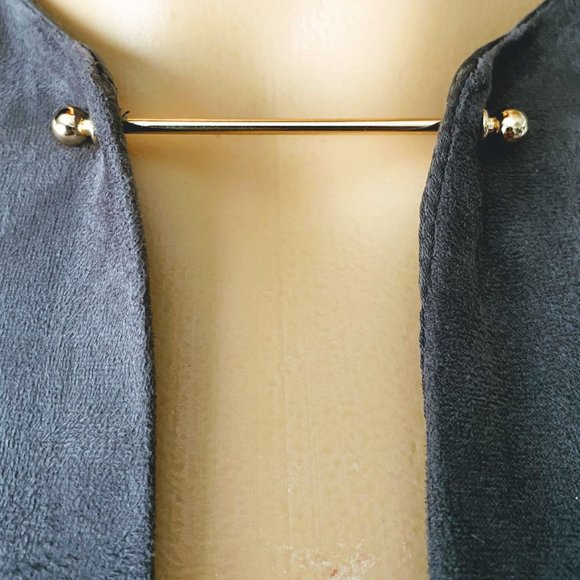 Micromini Shift Dress | Petite Mini Dress | Micro Suede Dress | Velour Dress | S - Picture 10 of 10